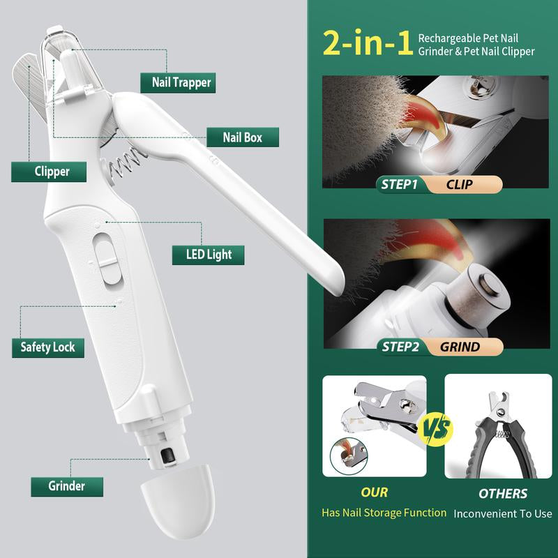 LumiClawz™ - Ultimate LED Nail Clippers for Dogs and Cats with Safety Features