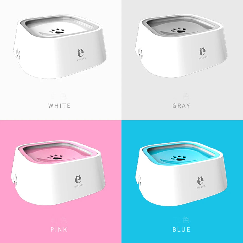 TidySip™ No-Spill Pet Water Bowl - Keep Your Floors Dry and Your Pets Happy!