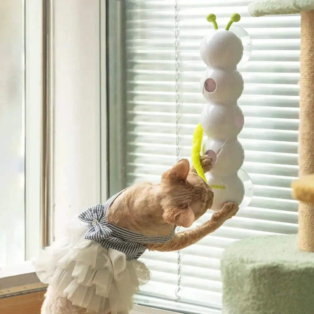 CatToyPillar™ - The Ultimate Interactive Caterpillar Toy for Your Feline Friend