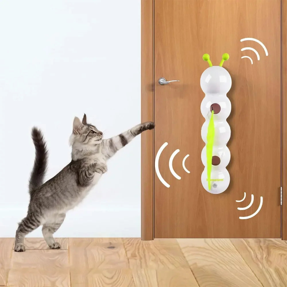 CatToyPillar™ - The Ultimate Interactive Caterpillar Toy for Your Feline Friend