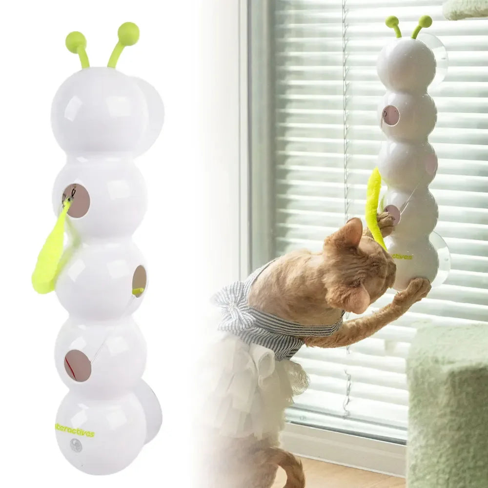 CatToyPillar™ - The Ultimate Interactive Caterpillar Toy for Your Feline Friend