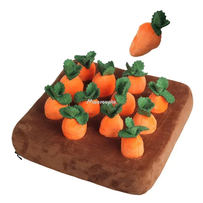 SnuffyGarden™ Interactive Plush Snuffle Mat - Engaging Treat Toy for Dogs