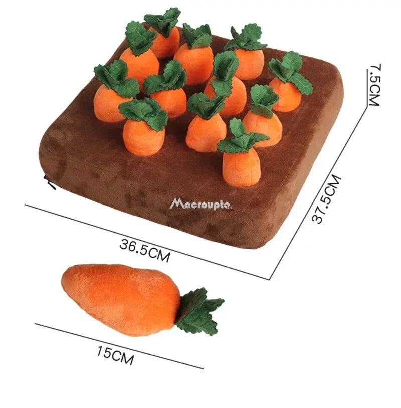 SnuffyGarden™ Interactive Plush Snuffle Mat - Engaging Treat Toy for Dogs